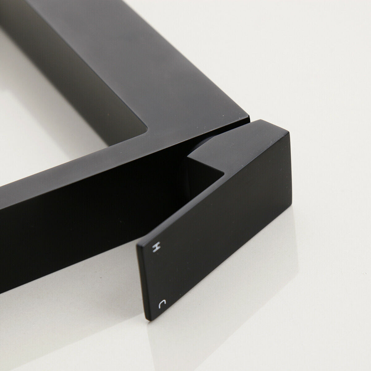 Beautiful tall black tap