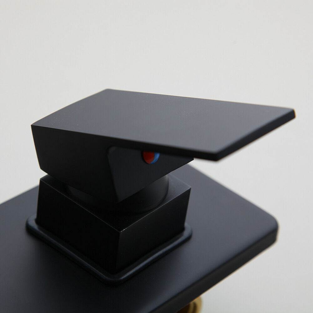 Unterputzarmatur schwarz