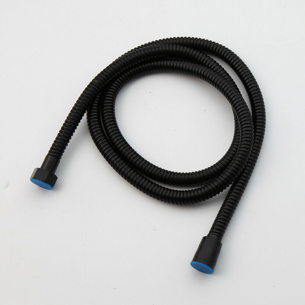 Black rain shower ceiling connection