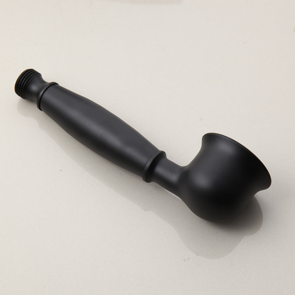 Black country style hand shower