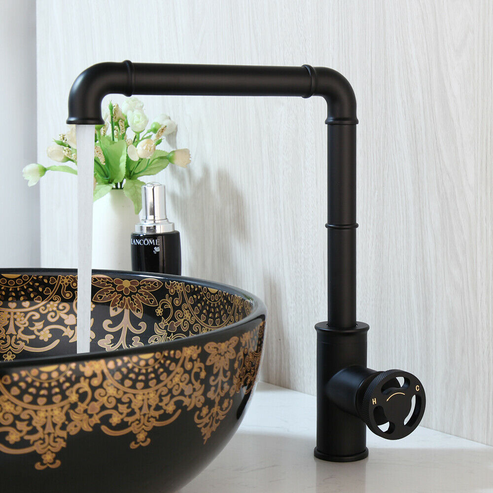 Black retro faucet