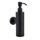 Black soap dispenser wall mount