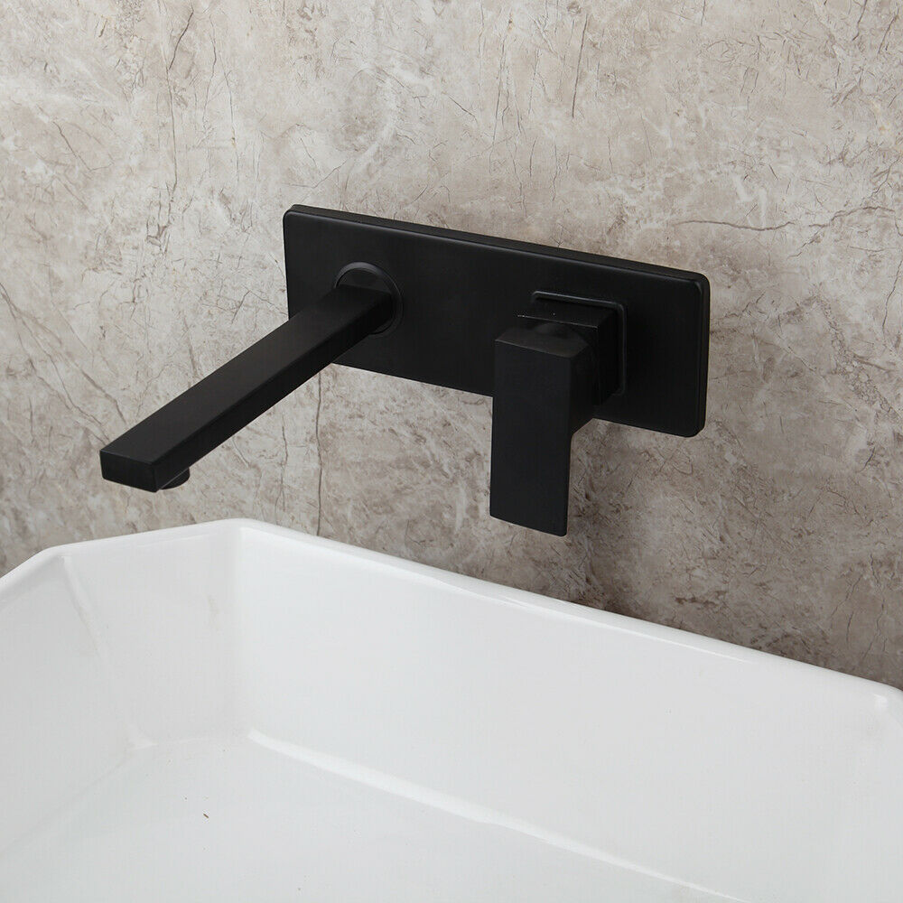 Unterputzarmatur schwarz