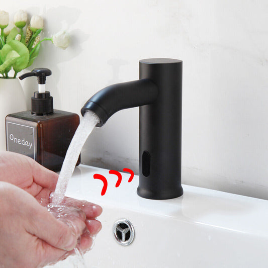 Sensomatica Zwarte Sensor Kraan - Koud Water