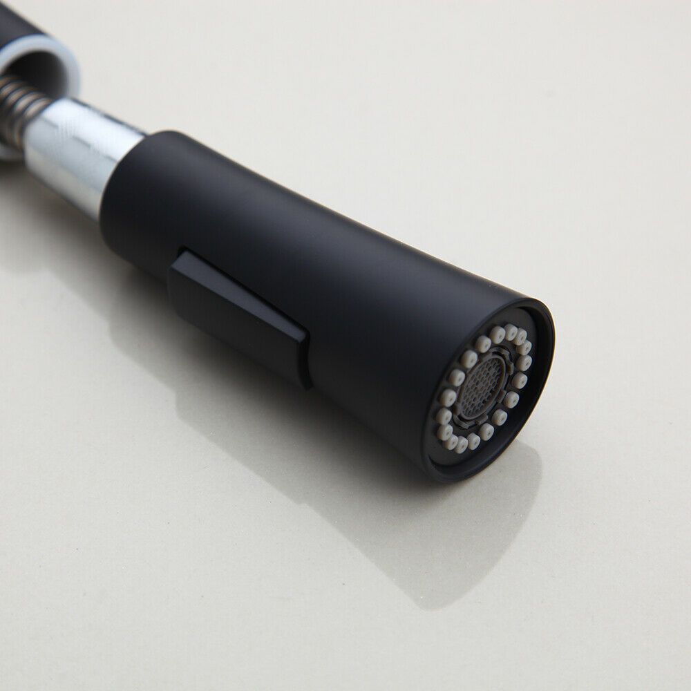 Black kitchen faucet