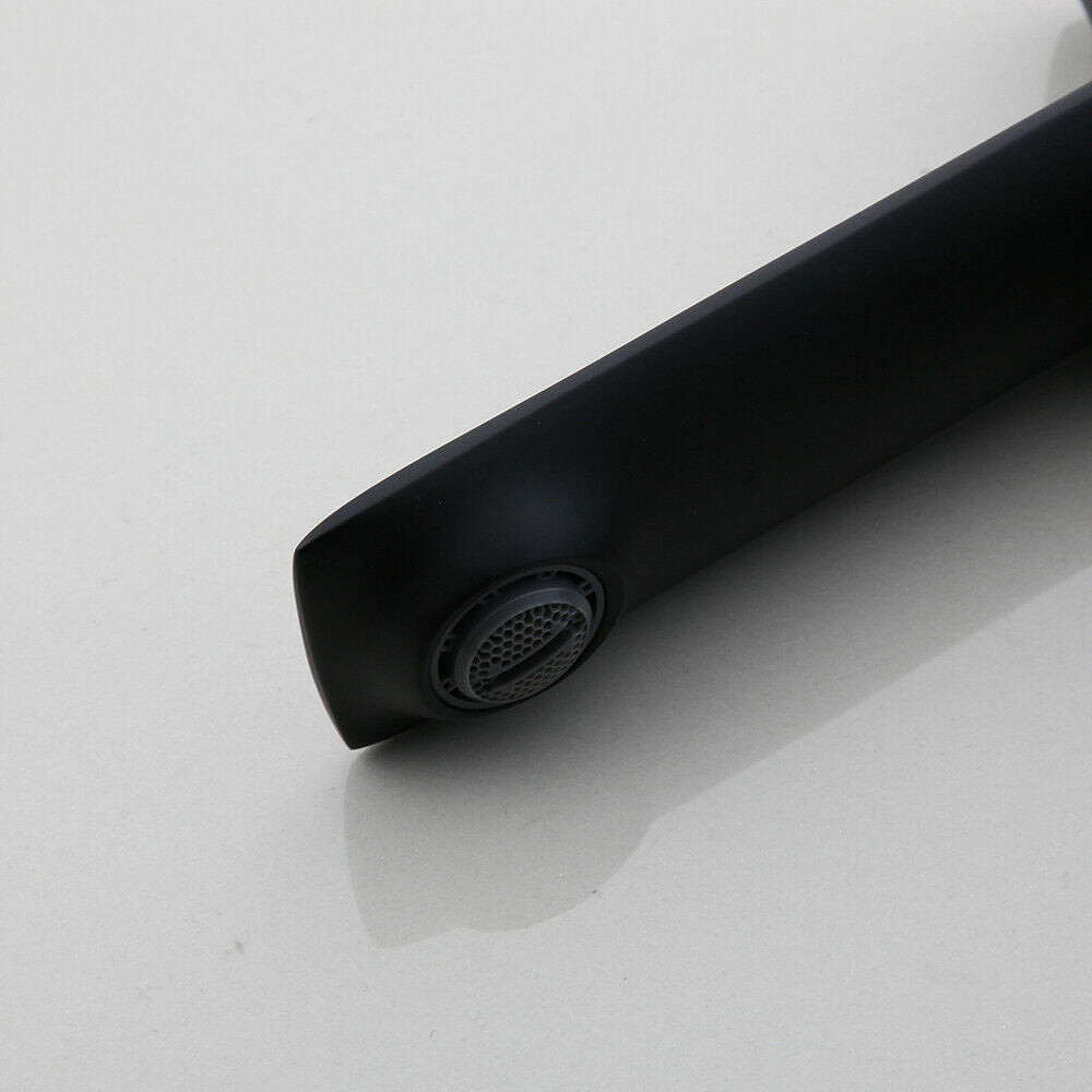 Modern black faucet