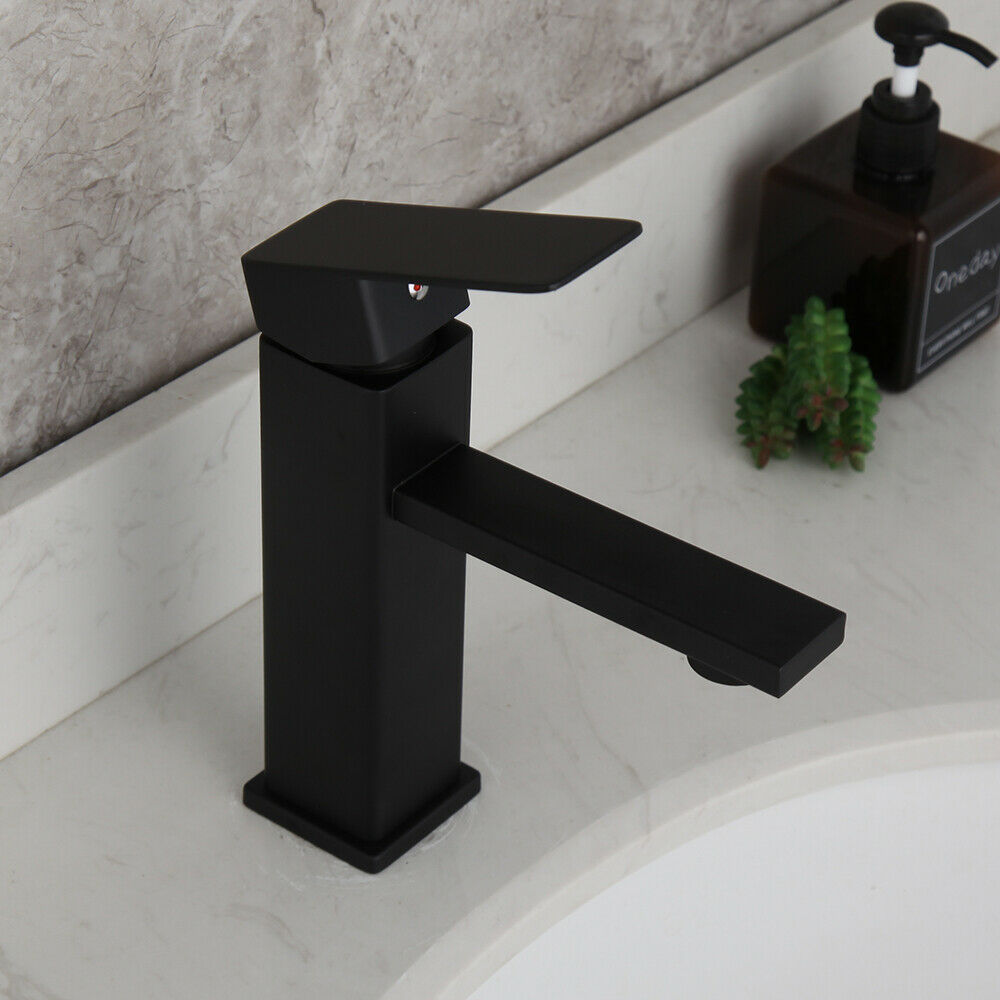 Black mixer tap