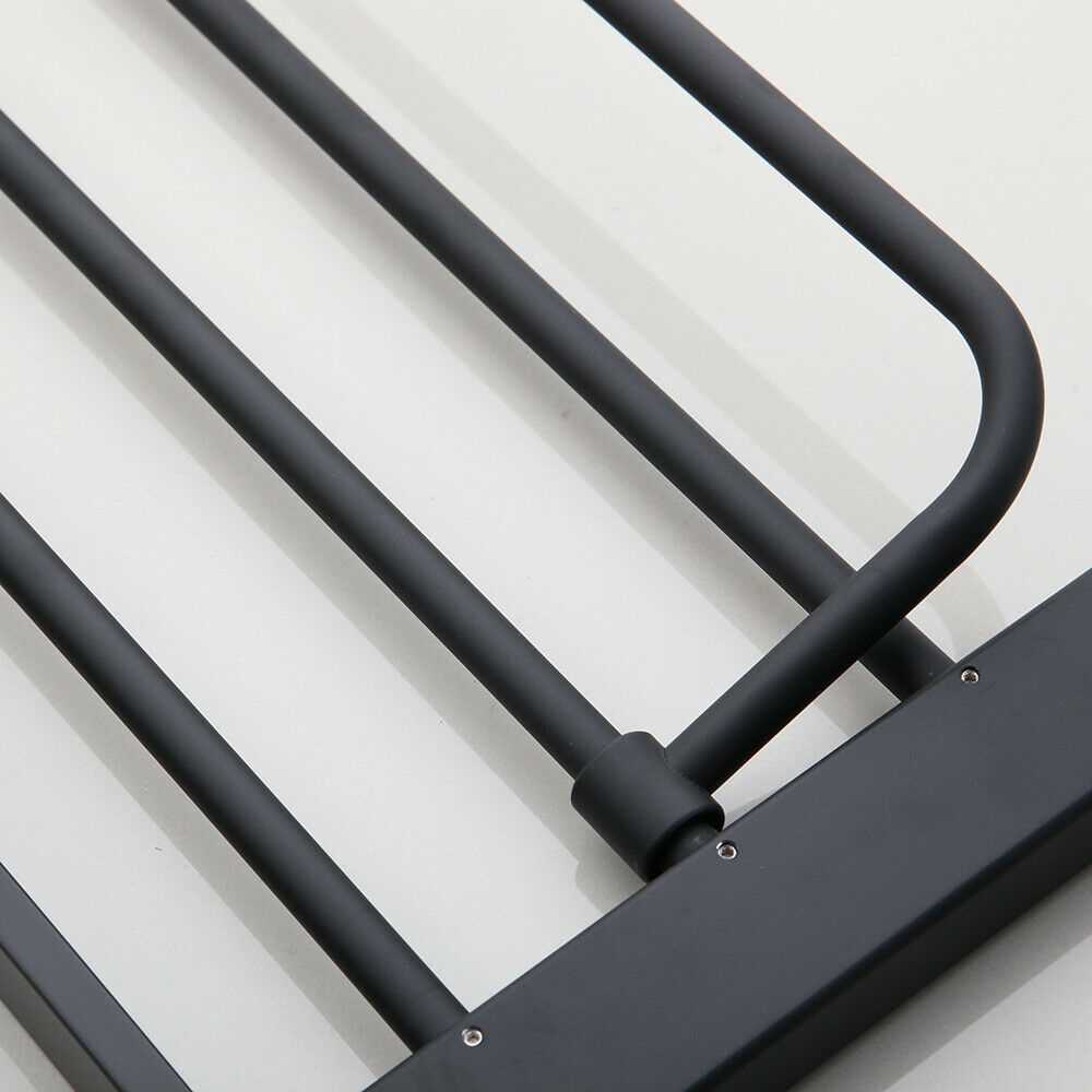 Towel rack black