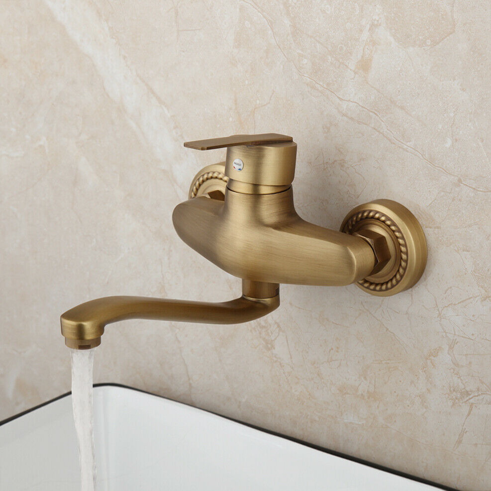 Nostalgischer Wandhahn aus Bronze