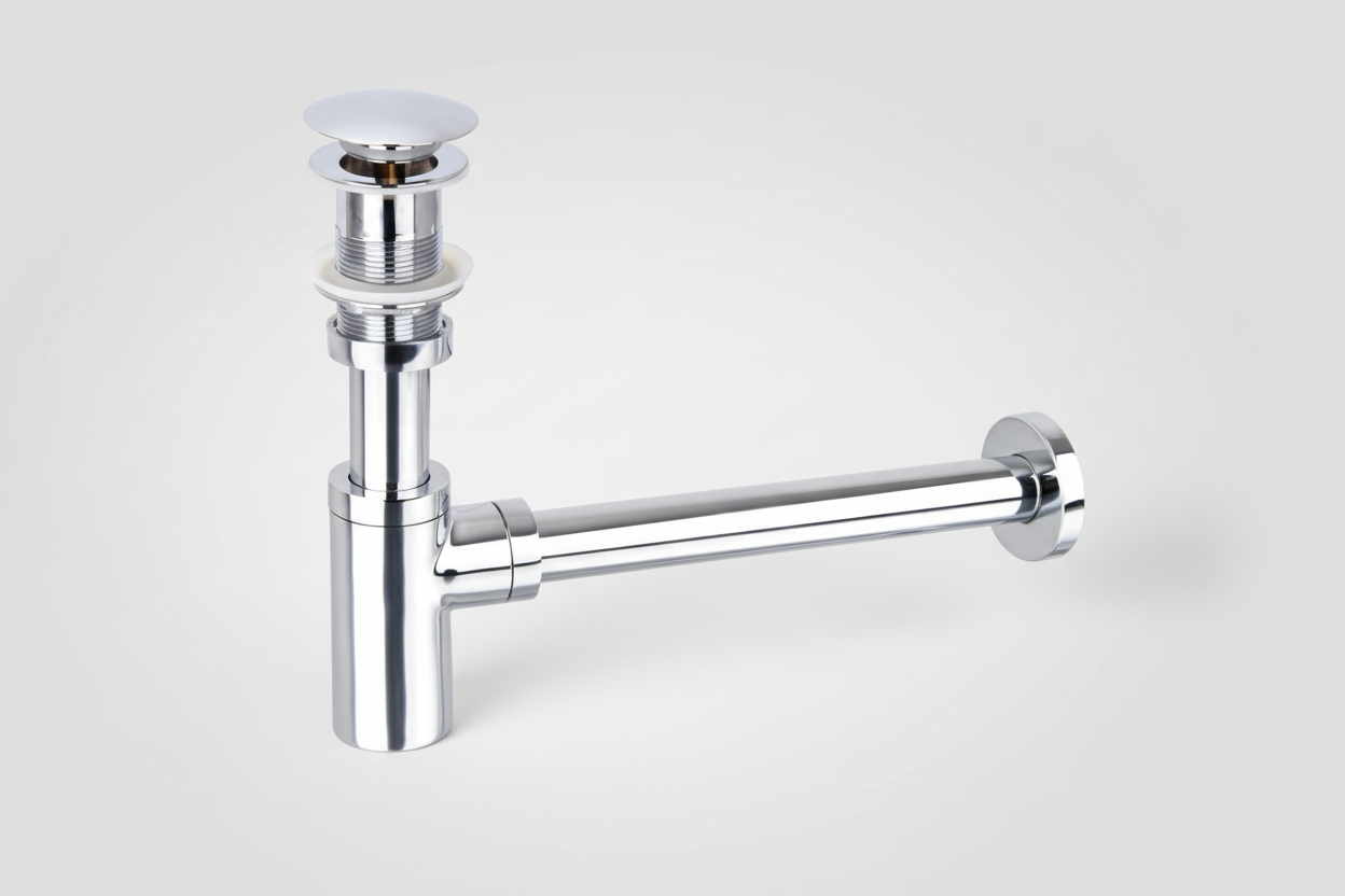 Chrome siphon without overflow