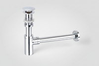 Chrome siphon without overflow