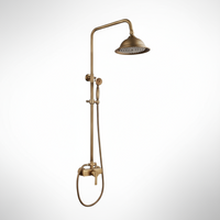 Nostalgische Regendusche aus Bronze