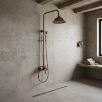 Nostalgische Regendusche aus Bronze