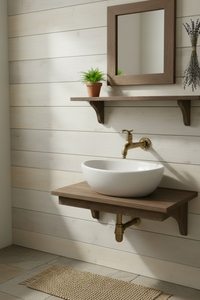 Koud water bronzen tapkraan