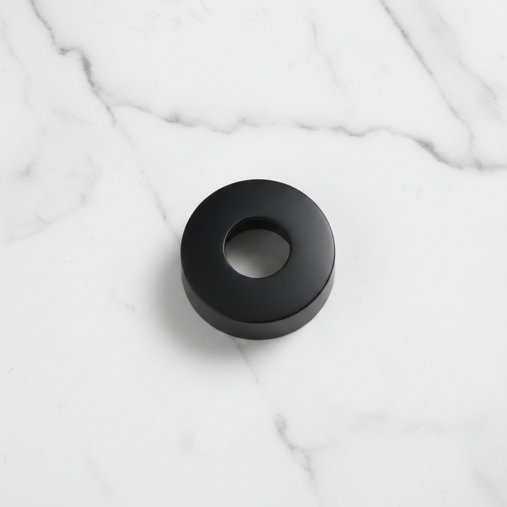 Rozet zwart 30MM