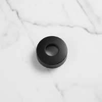 Rozet zwart 30MM