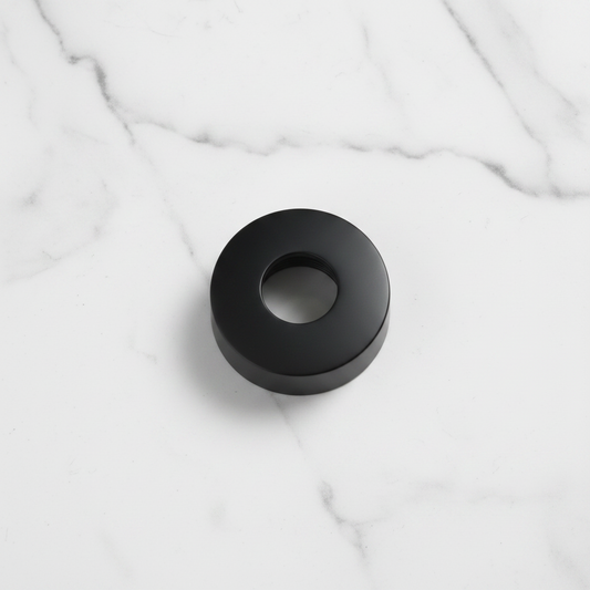 Rozet zwart 30MM