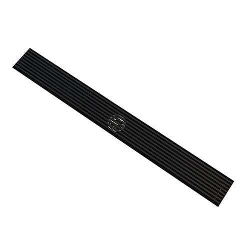 Zwarte Douchegoot 70 cm – Strak Design met Onderuitlaat