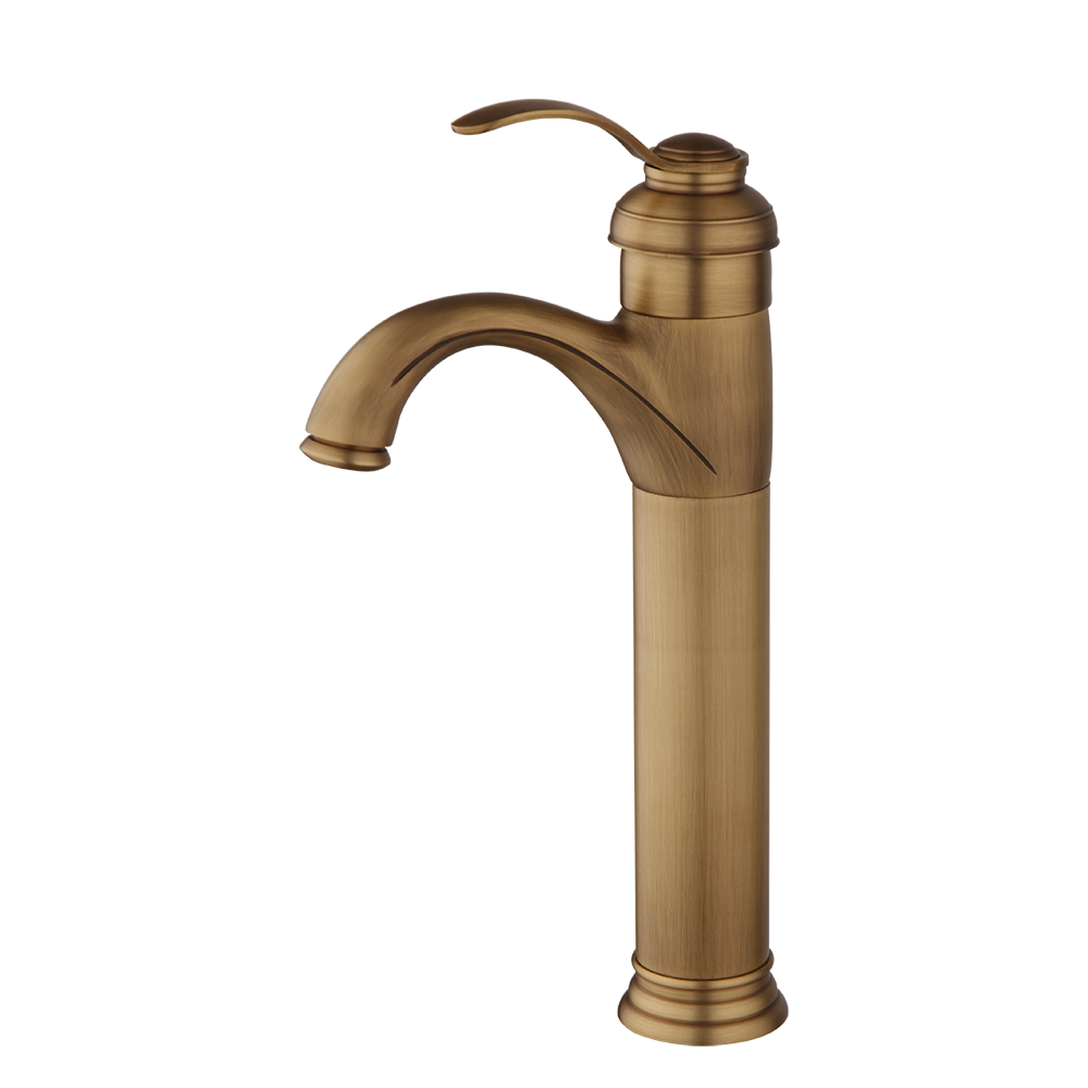 Nostalgic bronze washbasin tap, classic design