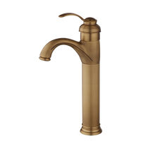 Nostalgic bronze washbasin tap, classic design