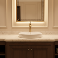 Nostalgic bronze washbasin tap, classic design