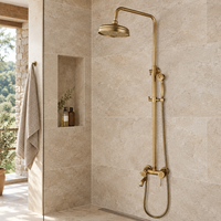 Surface-mounted shower bronze