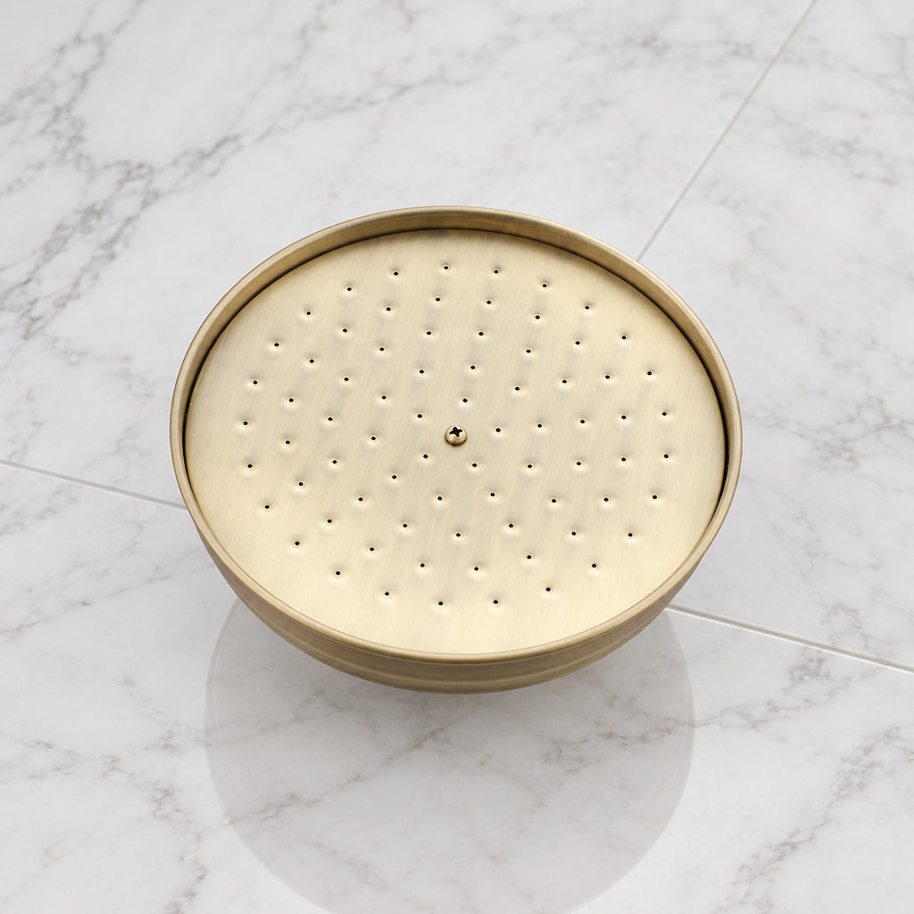 Surface-mounted shower bronze