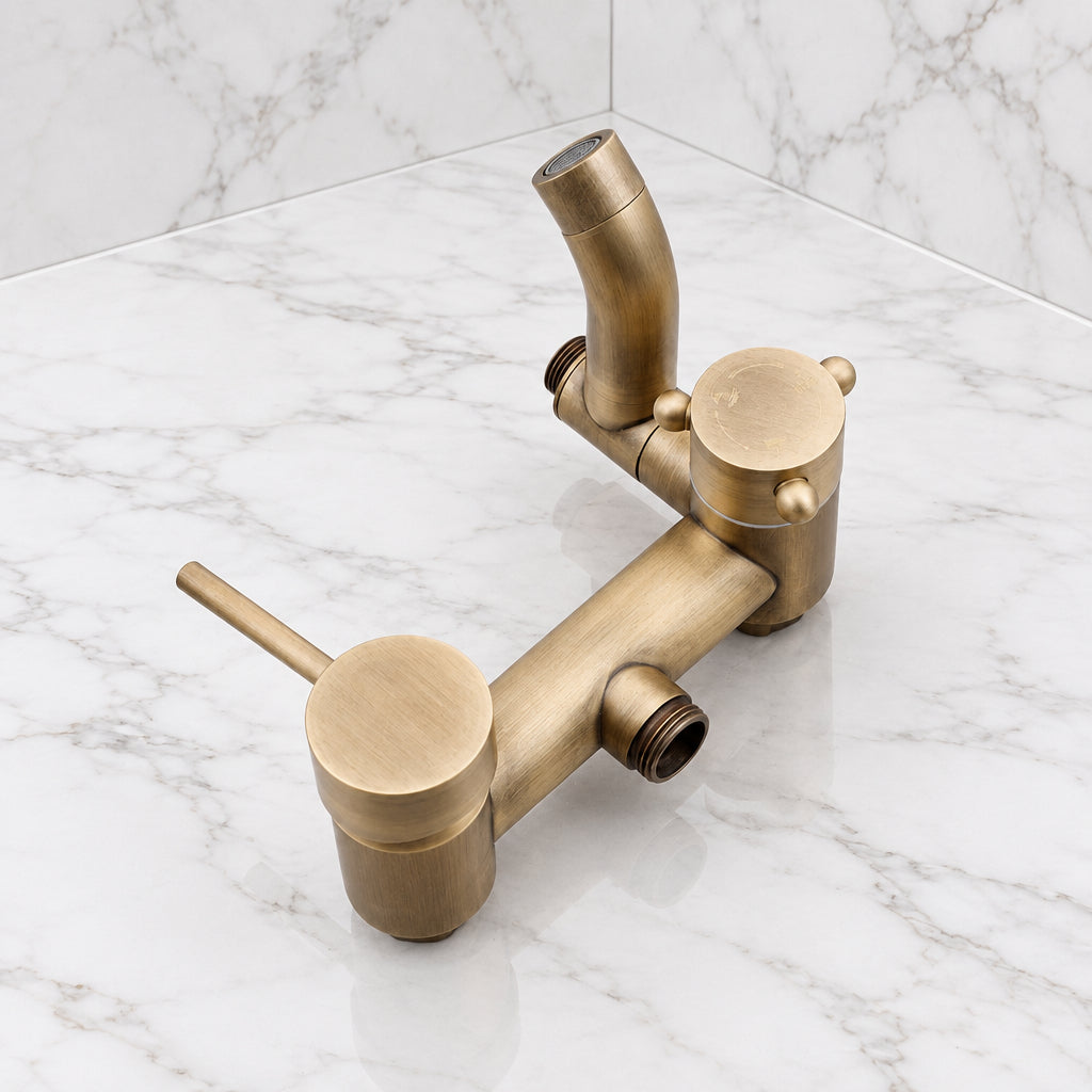 Surface-mounted shower bronze