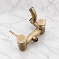 Surface-mounted shower bronze