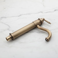 Badique Retro Bronzen Wastafelkraan