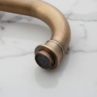 Badique Retro Bronzen Wastafelkraan