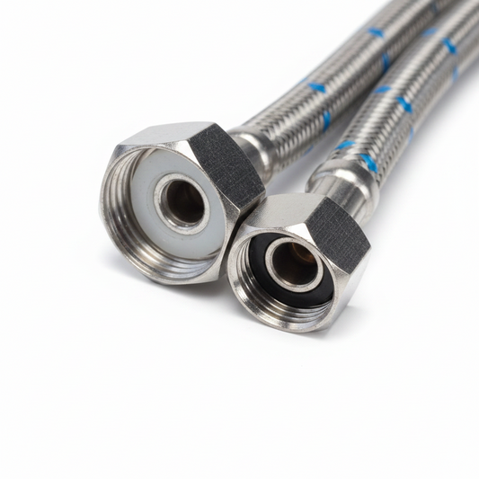 Badique RVS Staalflexslang G1/2" x G3/8" – 44,5 cm