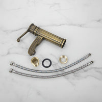 Badique nostalgische wastafelkraan vintage – Brons