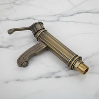 Badique nostalgische wastafelkraan vintage – Brons