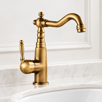 Mitigeur de lavabo classique Badique bronze