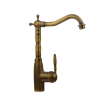 Robinet de lavabo classique Badique en bronze