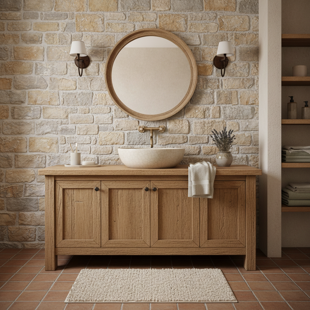 Nostalgic bronze-colored mixer tap with long spout