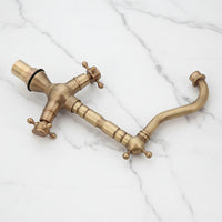 Retro-Nostalgie-Küchenarmatur in Antik-Bronze