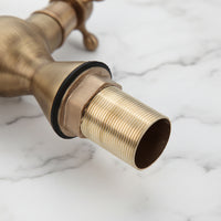 Retro-Nostalgie-Küchenarmatur in Antik-Bronze