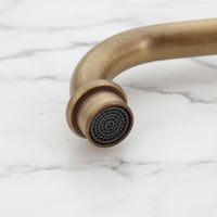 Retro-Nostalgie-Küchenarmatur in Antik-Bronze