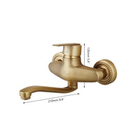 Nostalgic bronze wall tap
