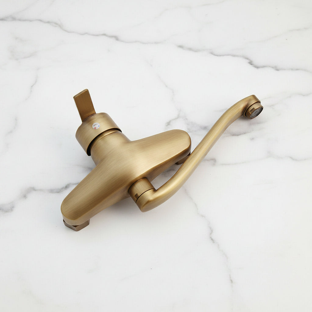 Nostalgic bronze wall tap