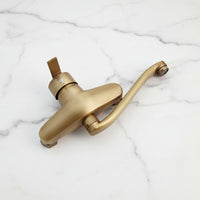 Nostalgic bronze wall tap