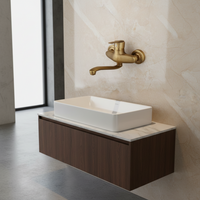 Nostalgic bronze wall tap