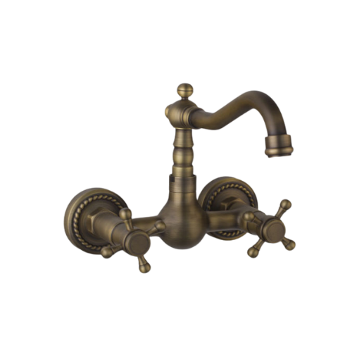 Classic bronze bath tap