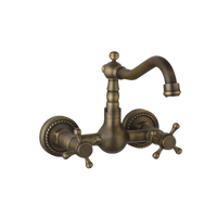 Classic bronze bath tap