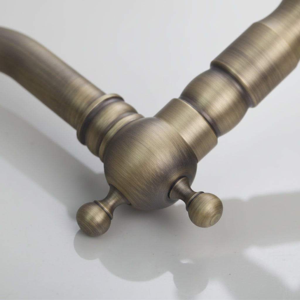 Classic bronze bath tap