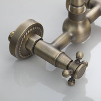 Classic bronze bath tap