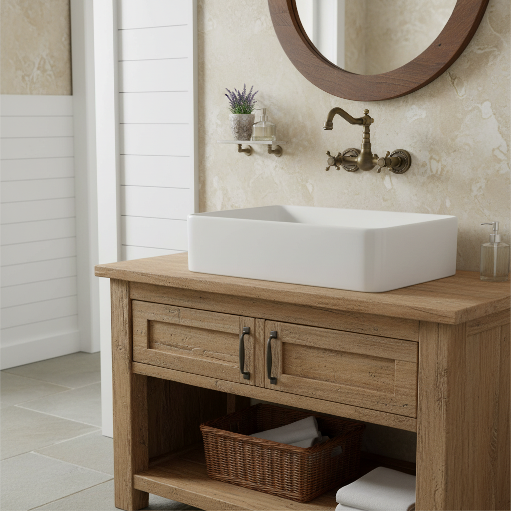 Classic bronze bath tap