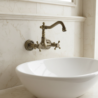 Classic bronze bath tap